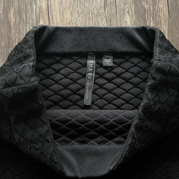 Guess Stretchy Heavy Knit Pencil Skirt - Picture 3 of 3